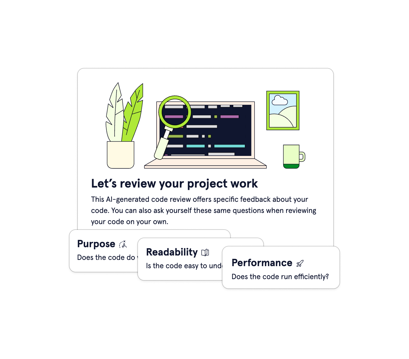 Codecademy AI code review